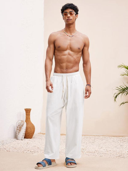 Valdaro Linen Lounge Trousers  Drako™️