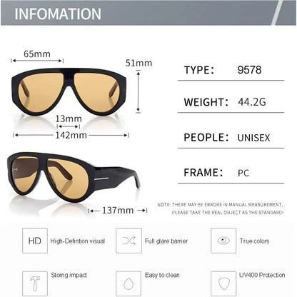 Women’s Belluno Aviator Sunglasses  Drako™️