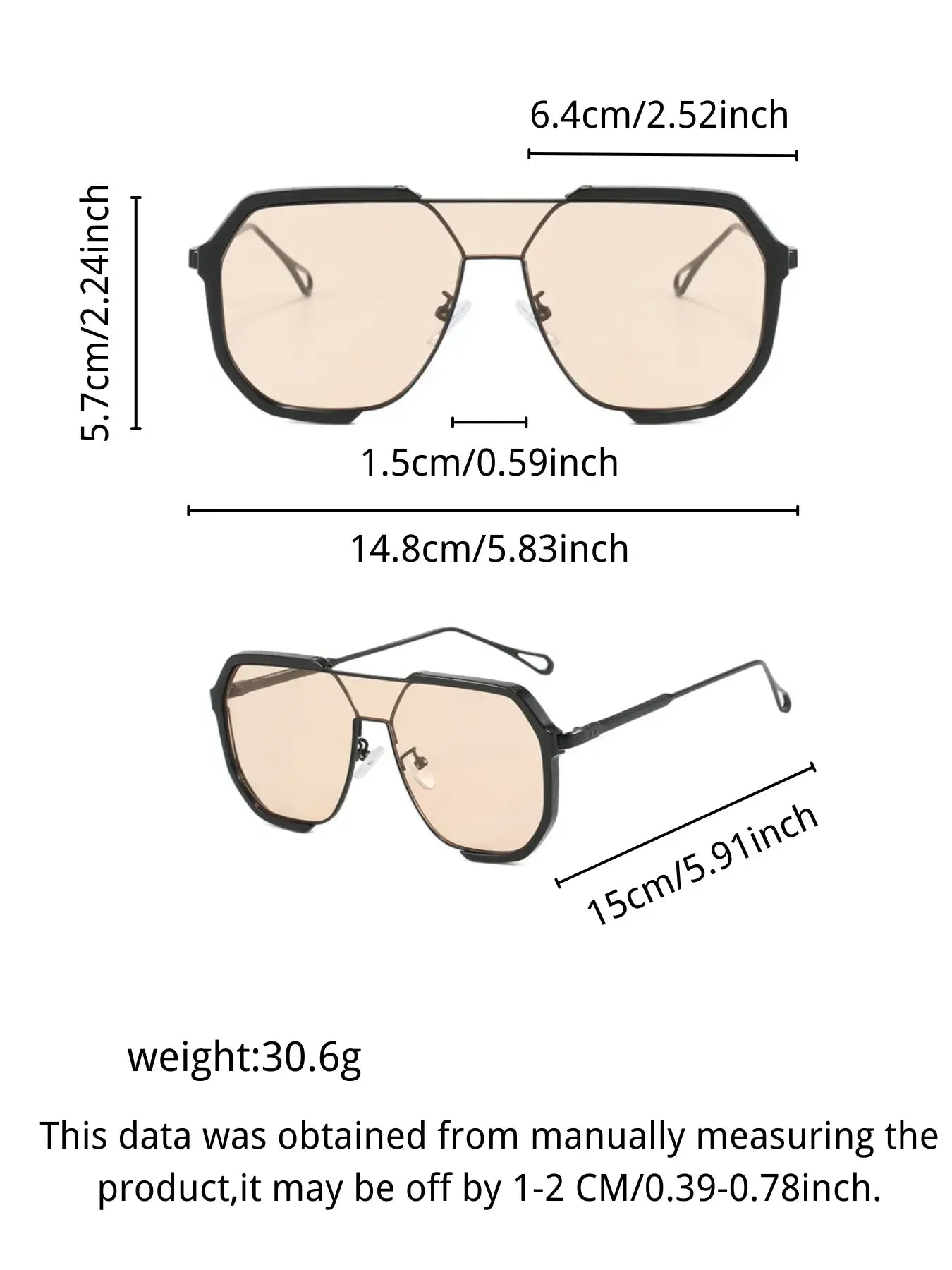 Unisex Calista Aviator Sunglasses  Drako™️