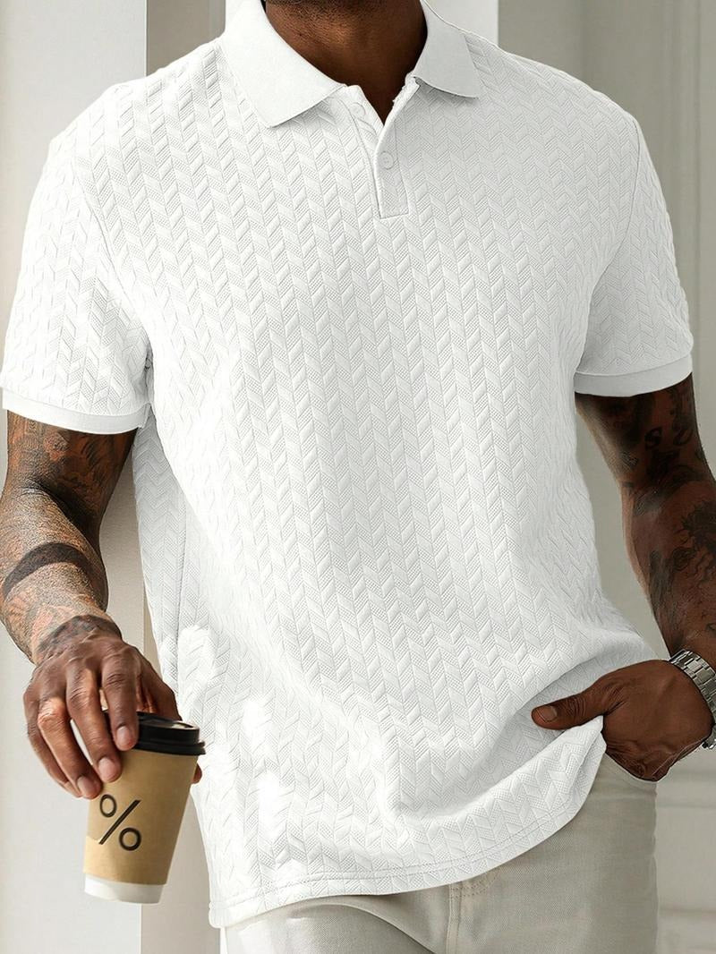 Belvento Jacquard Polo  Drako™️