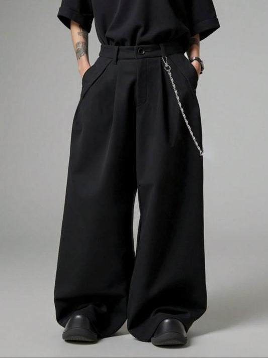 Torino Wide-Leg Tailored Trousers  Drako™️