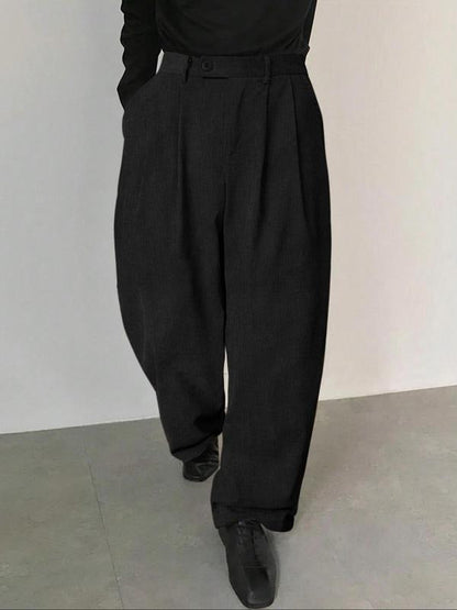 Verona Pleated Tailored Trousers  Drako™️