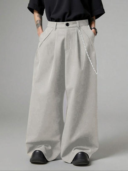 Torino Wide-Leg Tailored Trousers  Drako™️
