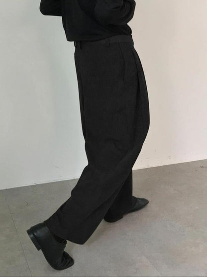 Verona Pleated Tailored Trousers  Drako™️
