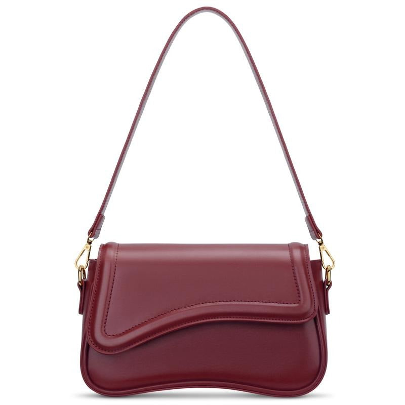 Ravello Curved Flap Shoulder Bag  Drako™️