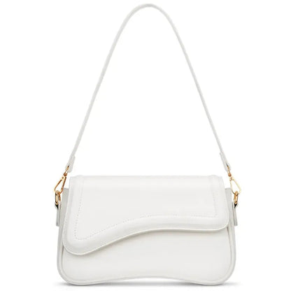 Ravello Curved Flap Shoulder Bag  Drako™️