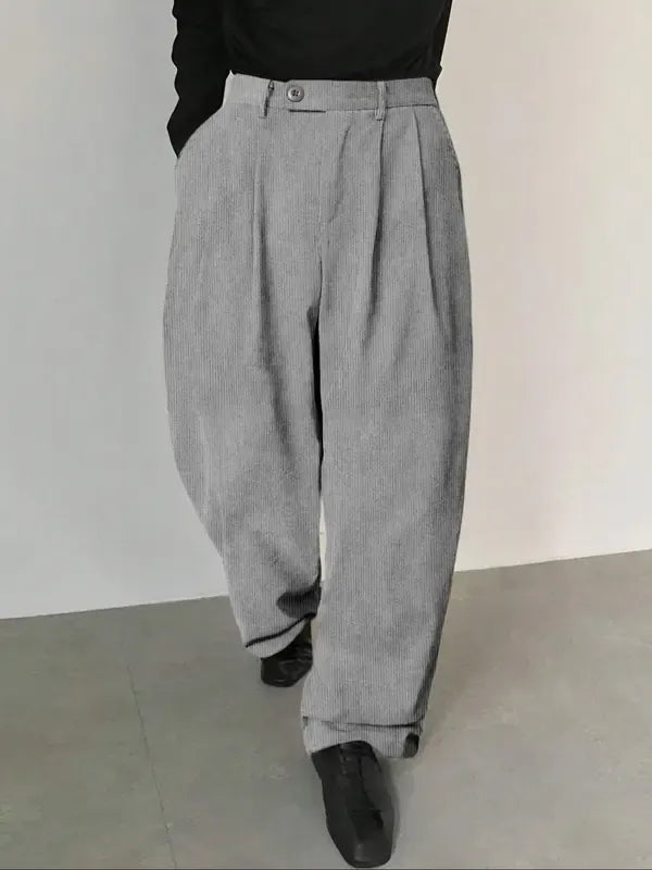 Verona Pleated Tailored Trousers  Drako™️