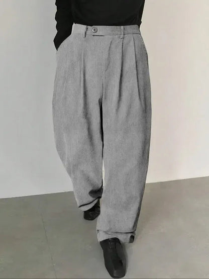 Verona Pleated Tailored Trousers  Drako™️