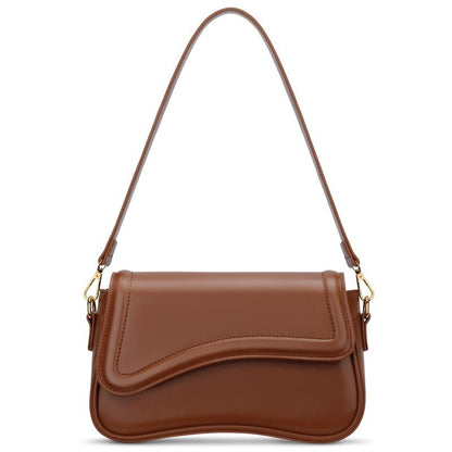 Ravello Curved Flap Shoulder Bag  Drako™️