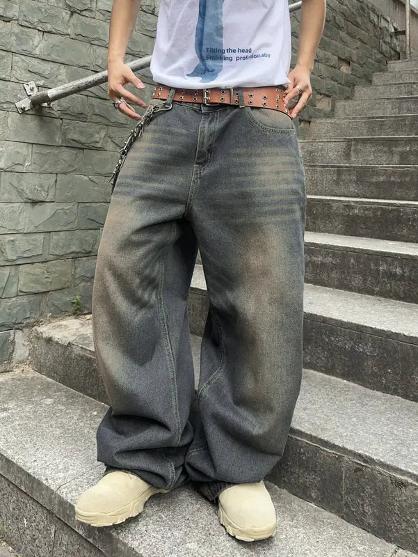 Bari Wide-Leg Denim Jeans  Drako™️