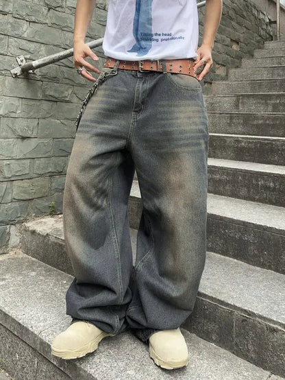 Bari Wide-Leg Denim Jeans  Drako™️