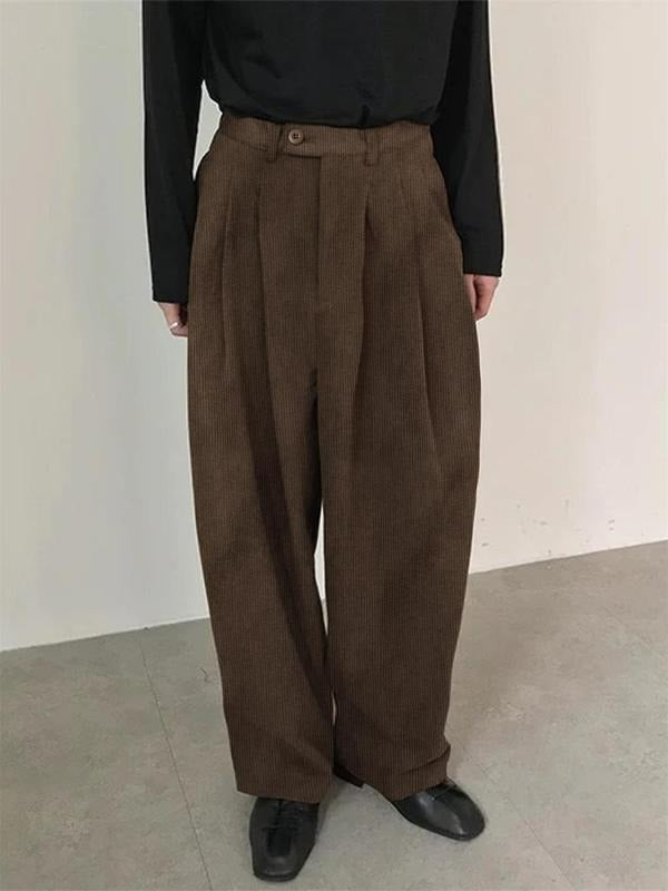 Verona Pleated Tailored Trousers  Drako™️
