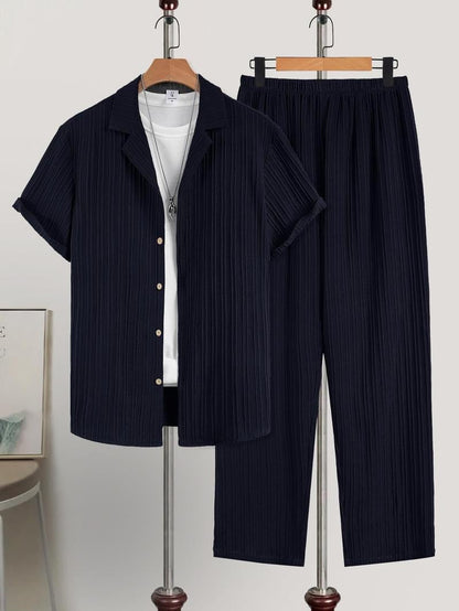 Sovana Pleated Lounge Set  Drako™️