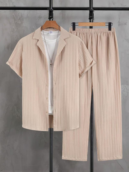 Sovana Pleated Lounge Set  Drako™️