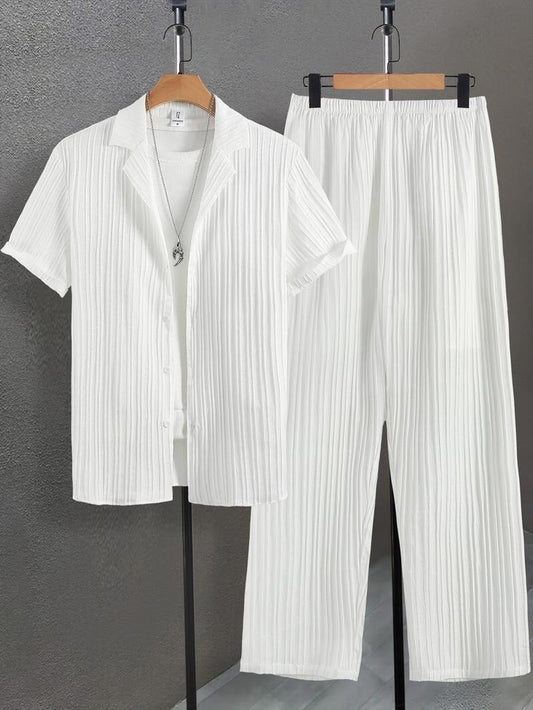 Sovana Pleated Lounge Set  Drako™️