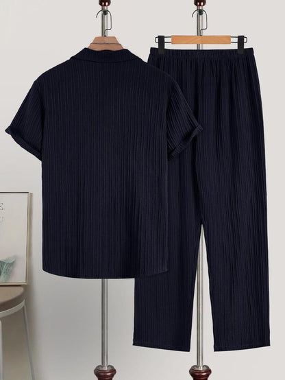 Sovana Pleated Lounge Set  Drako™️