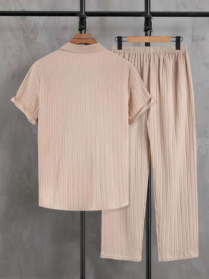 Sovana Pleated Lounge Set  Drako™️