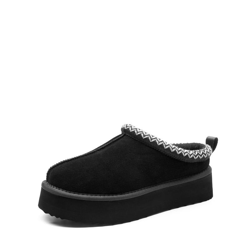 Alassio Platform Shearling Slippers  Drako™️