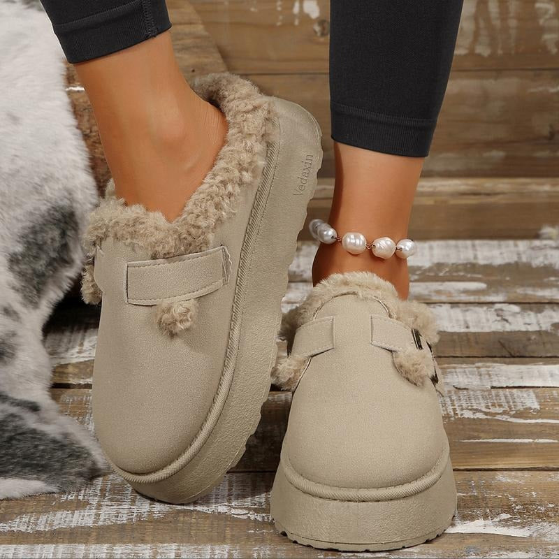 Malta Shearling Suede Clogs  Drako™️