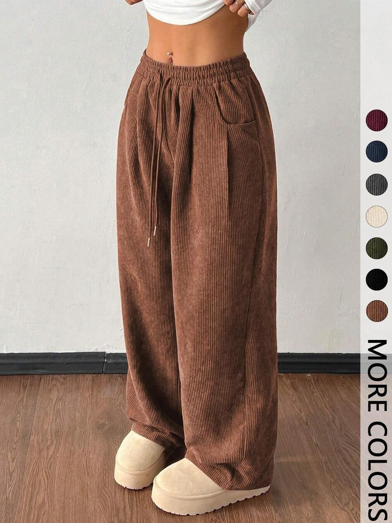 Lucca Corduroy Wide-Leg Pants  Drako™️