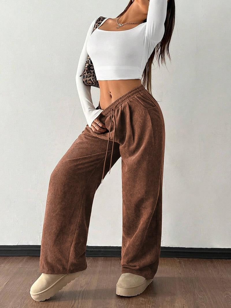 Lucca Corduroy Wide-Leg Pants  Drako™️