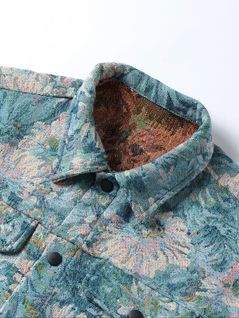 Belluno Tapestry Button Jacket  Drako™️