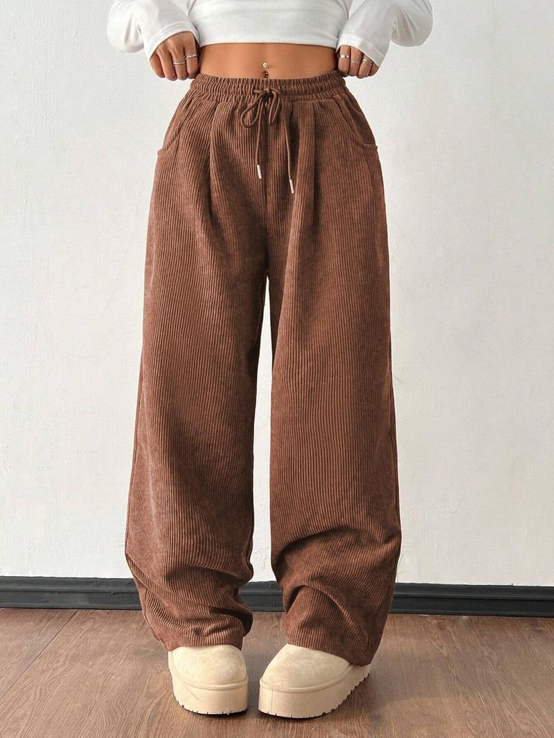 Lucca Corduroy Wide-Leg Pants  Drako™️