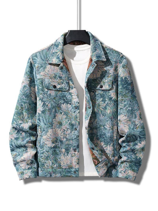 Belluno Tapestry Button Jacket  Drako™️