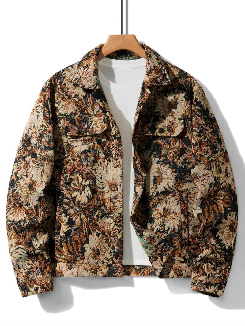 Belluno Tapestry Button Jacket  Drako™️