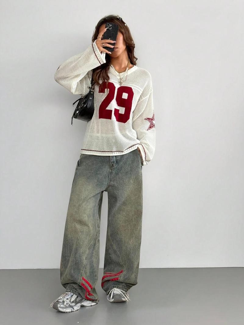 Verona Varsity Knit Sweater  Drako™️