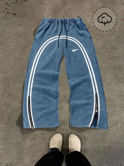 Catania Zip-Hem Track Pants  Drako™️