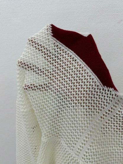 Verona Varsity Knit Sweater  Drako™️