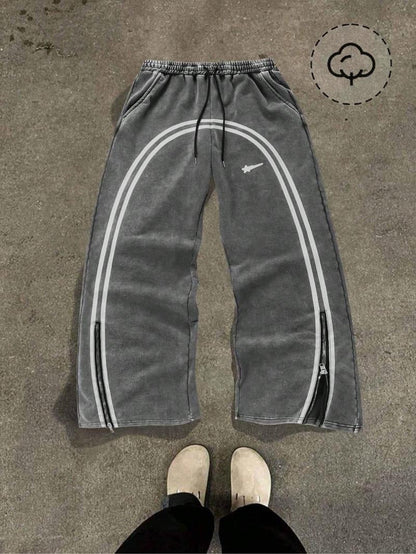 Catania Zip-Hem Track Pants  Drako™️