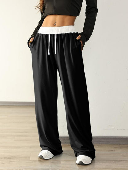 Lazio Relaxed Wide-Leg Sweatpants  Drako™️