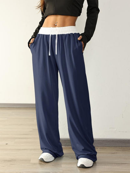 Lazio Relaxed Wide-Leg Sweatpants  Drako™️