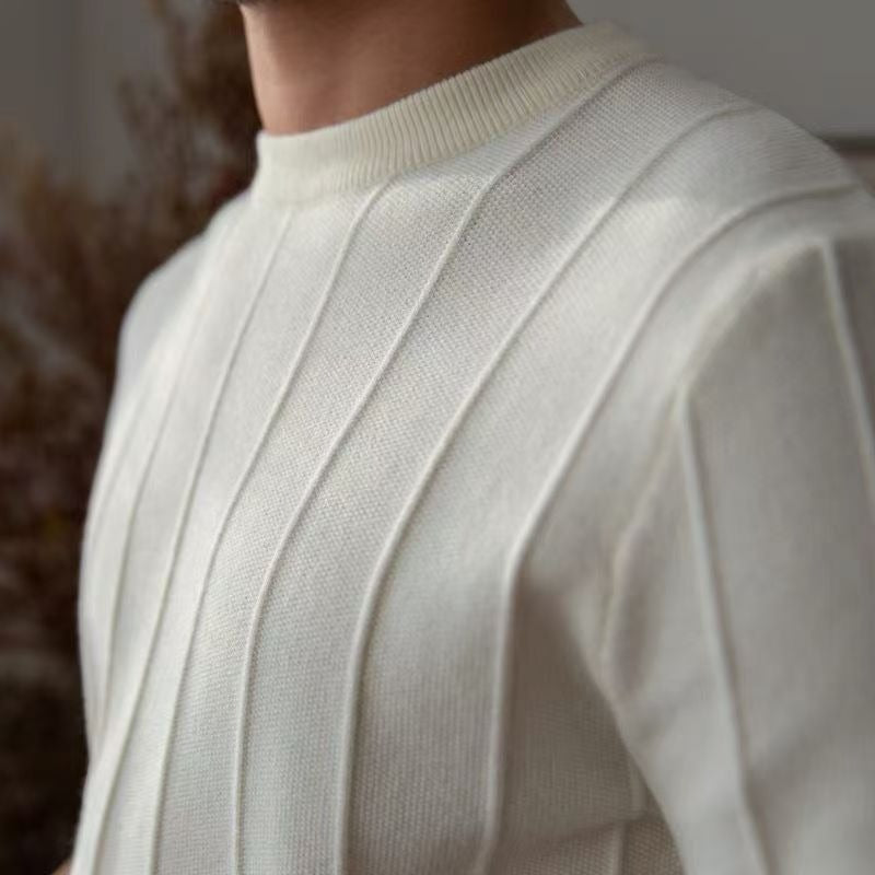 Monaco Ribbed Knit T-Shirt  Drako™️