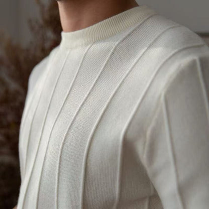 Monaco Ribbed Knit T-Shirt  Drako™️