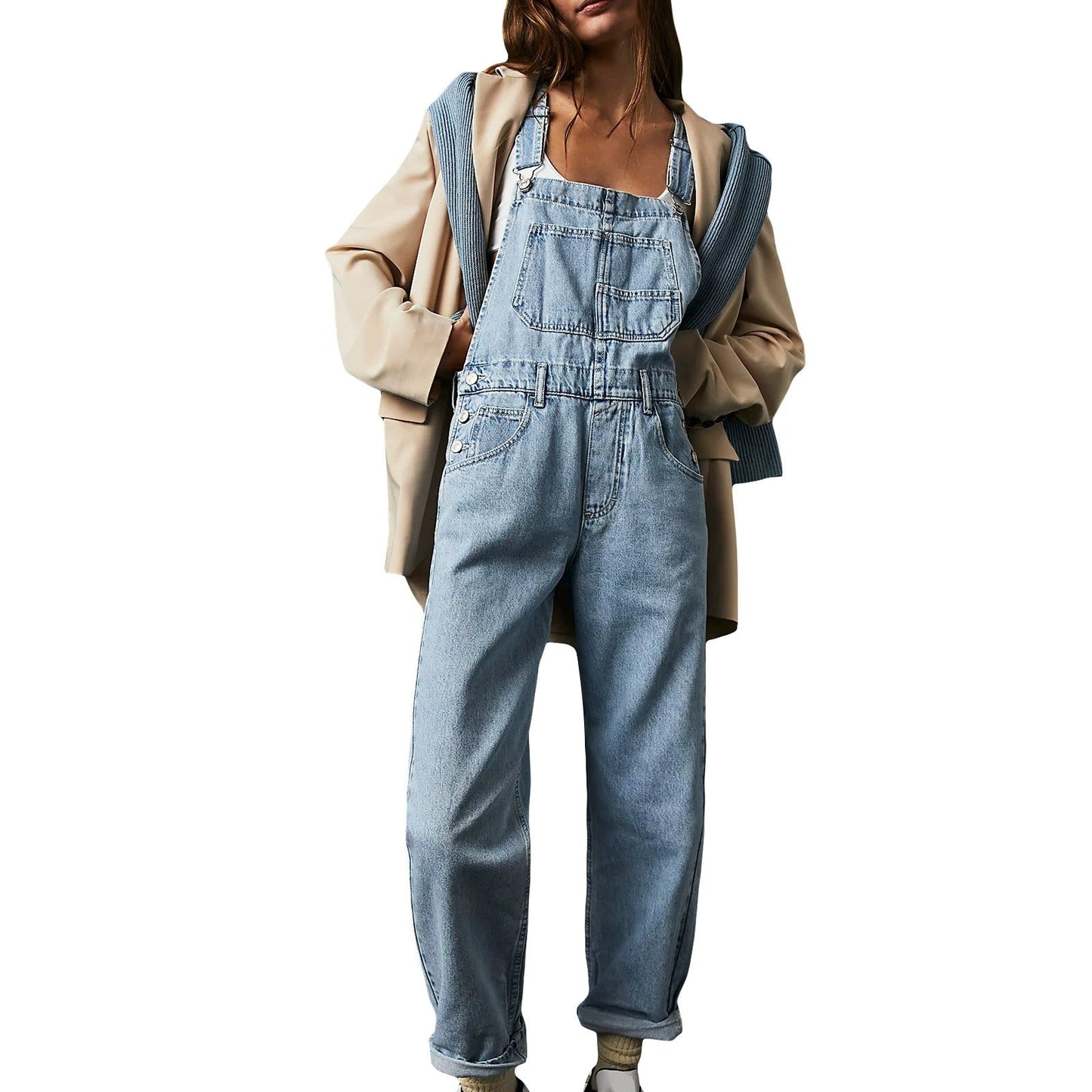 Ravena Denim Bib Overalls  Drako™️