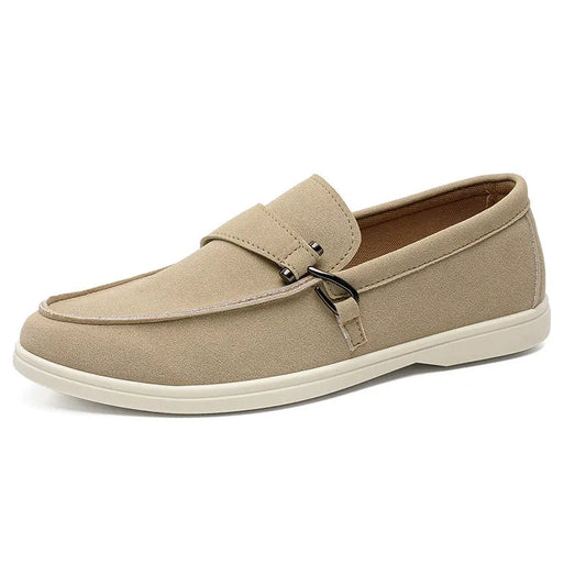 Sorrento Buckle Suede Loafers  Drako™️