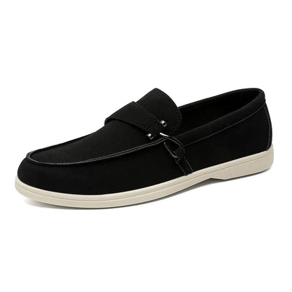 Sorrento Buckle Suede Loafers  Drako™️