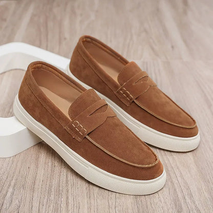 Brentwood Suede Penny Loafers (Copy)  Drako™️
