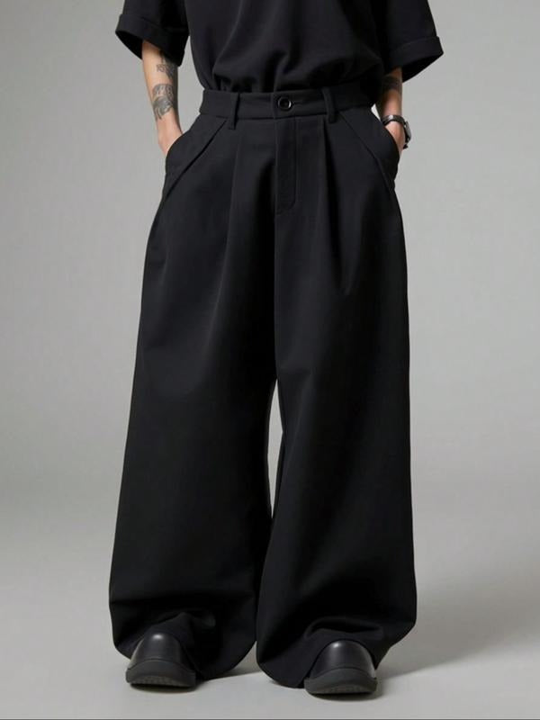 Torino Wide-Leg Tailored Trousers  Drako™️