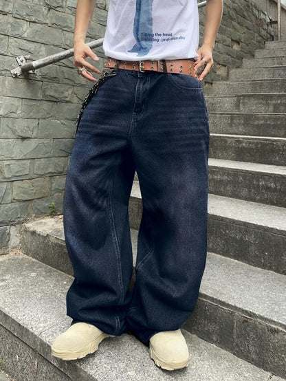 Bari Wide-Leg Denim Jeans  Drako™️