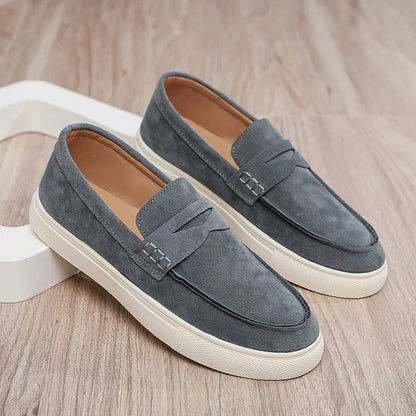 Brentwood Suede Penny Loafers (Copy)  Drako™️
