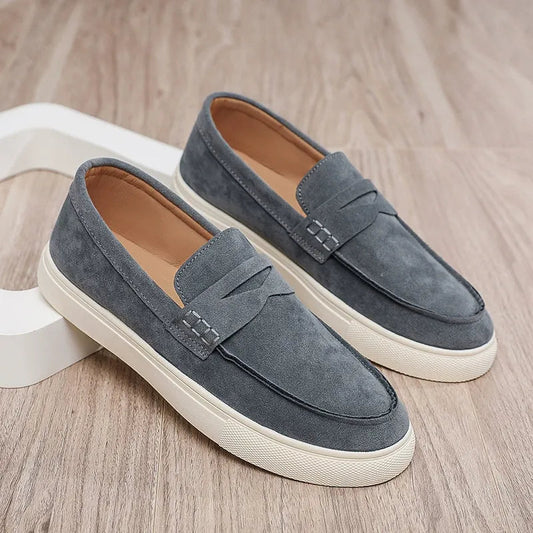 Brentwood Suede Penny Loafers (Copy)  Drako™️