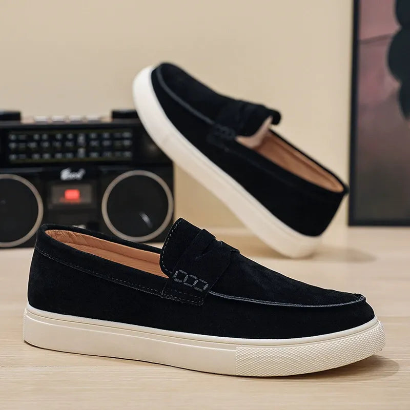 Brentwood Suede Penny Loafers (Copy)  Drako™️