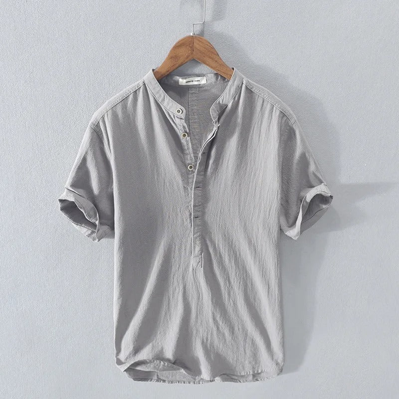 Malaga Premium Linen Shirt  Drako Watches