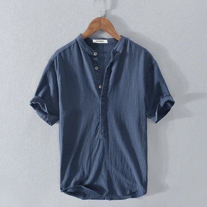 Malaga Premium Linen Shirt  Drako Watches