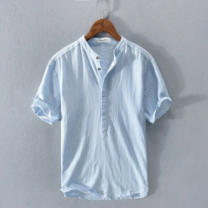 Malaga Premium Linen Shirt  Drako Watches
