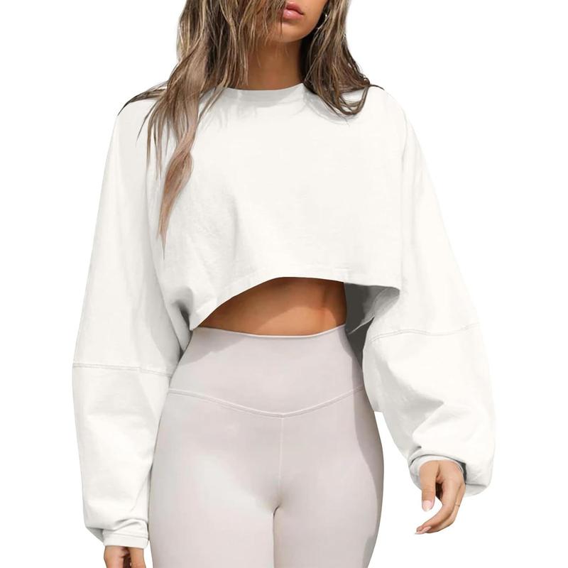 Monza Cropped Oversized Sweatshirt  Drako™️